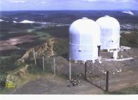 Radar-Kuppeln auf dem Oechsen